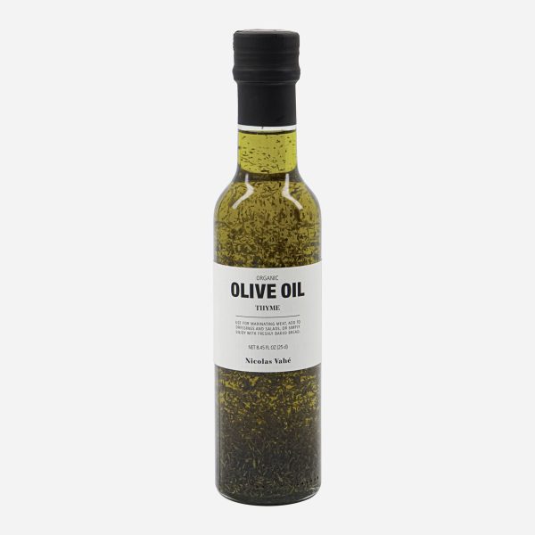 Økologisk olivenolie med timian