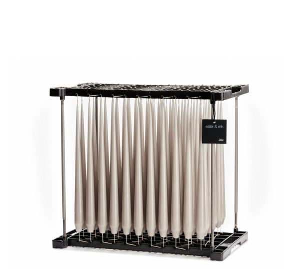 Stagelys med lak, 32 cm